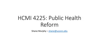 Public Health Reform and Medicaid Expansion Insights