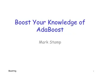 Boost Your Knowledge of AdaBoost: Mark Stamp on Boosting Techniques
