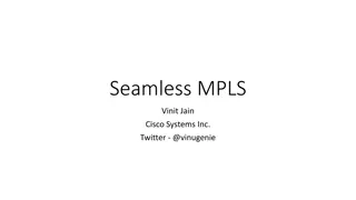 Efficient MPLS Transport Architecture for Mobile Networks
