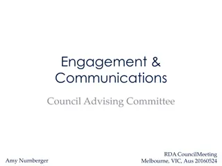 Engagement and Communications Committee Overview