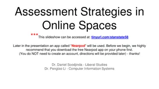 Effective Strategies for Online Assessment Planning