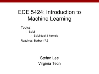 Dual SVM Formulation & Interpretation: Insights into Machine Learning