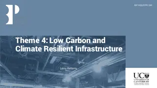 Innovative Strategies for Low Carbon Infrastructure Development