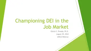 Prioritizing Diversity, Equity, and Inclusion in Academia Job Market