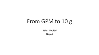 Latest Updates on Gel Production and Testing at LNGS Facility