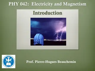 The Structure of Physics Laws in Electricity and Magnetism