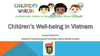 Children's Well-being in Vietnam: Insights and Challenges