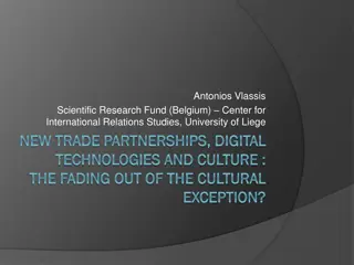 Trade Partnerships, Digital Technologies, and Cultural Impact: A Study on Global Trade Relations