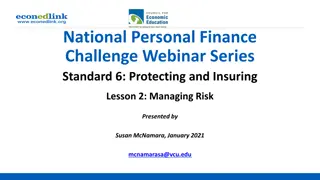 Managing Risk in Personal Finance: Insurance, Choices, and Reduction
