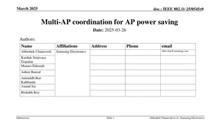 Multi-AP Coordination for Efficient AP Power Saving in Wireless Networks