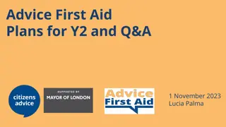 London Citizens Advice Aims to Expand Access Through Advice First Aid Training