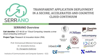 Accelerated Cloud Continuum: SERRANO Platform for Transparent Application Deployment