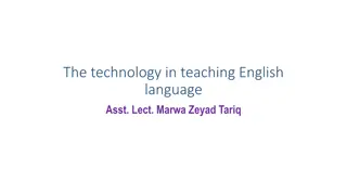 Enhancing Language Teaching Through Technology