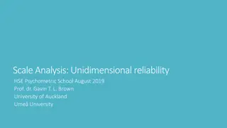 Scale Reliability in Psychometric Analysis