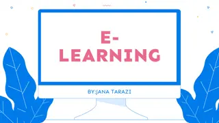 Impact of E-Learning on Education and Communication