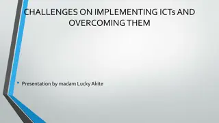 Implementing ICTs in Schools: Challenges and Solutions
