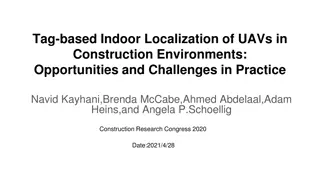 UAV Indoor Localization in Construction Environments