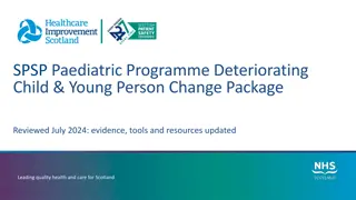 Improving Care for Deteriorating Children and Young Persons