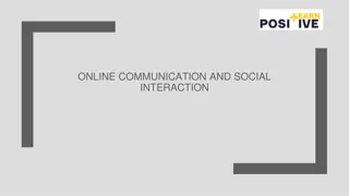 Online Communication: Forms, Advantages, Challenges