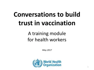 Vaccine Hesitancy: Building Trust and Overcoming Barriers