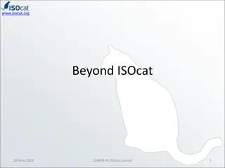 ISOcat: An Overview of Typological Database Systems