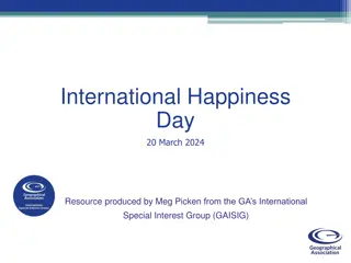 International Happiness Day 2024 Resources & Diamond 9 Grid Insight