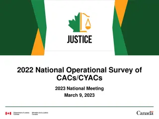 National Operational Survey of CACs/CYACs 2022-2023 Insights