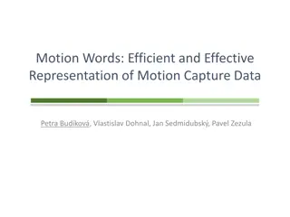 Representation of Motion Capture Data Using Motion Words