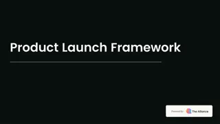Product Launch Framework for Successful Launches