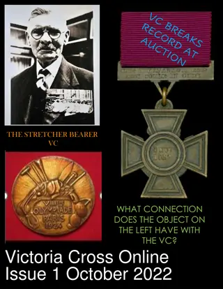 Connection Between 'The Stretcher Bearer VC' Object and the Victoria Cross