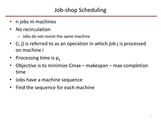 Optimal Job Scheduling Techniques