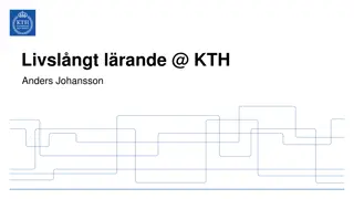 Lifelong Learning Initiatives at KTH - Enhancing Educational Models