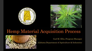 Hemp Material Acquisition Process Guidelines