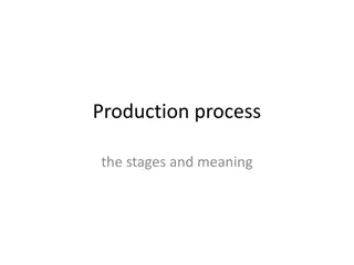 Stages and Meaning of Production Process in Radio and Television Programs