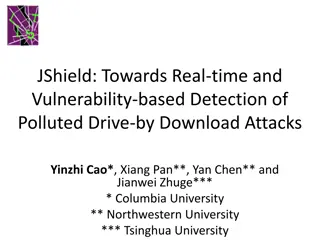 Real-time Detection of Drive-by Download Attacks