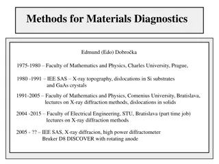 Advanced Methods for Materials Diagnostics by Edmund (Edo) Dobroka