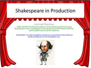 Exploring Elizabethan Theatre: Designing and Building for the Stage