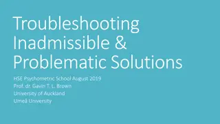 Advanced Troubleshooting Solutions for Psychometric Analysis