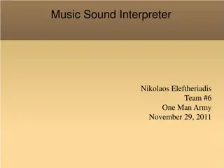 Music Sound Interpreter for Deaf Individuals