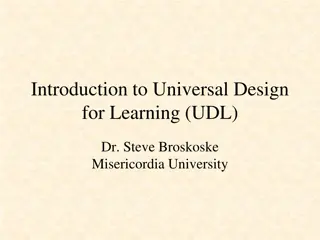 Universal Design for Learning and Its Impact