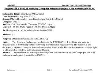 IEEE 802.15-15-0577-00-0008 Security Protocol Overview