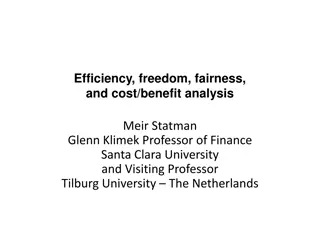 Efficiency, Freedom, Fairness, and Cost/Benefit Analysis in Business Roundtable and Chamber of Commerce v. SEC