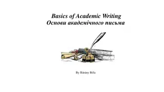 Academic Writing: Language, Definitions, Importance, and More