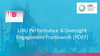 Overview of UBU Performance & Oversight Engagement Framework