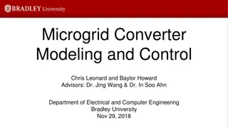 Microgrid Converter Modeling and Control Project Overview