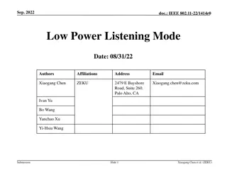 Enhancing Wi-Fi Power Efficiency in Next-Gen Devices