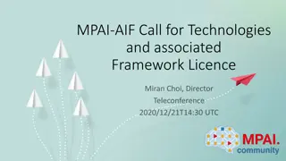 MPAI-AIF AI Framework Standard and Development Process