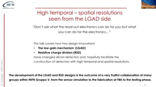 Innovations in LGAD and RSD Designs for High-Temporal Spatial Resolutions