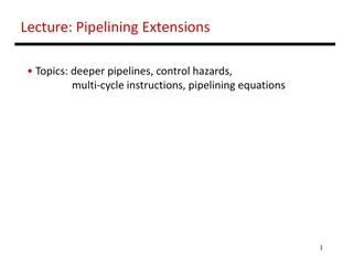 Advanced Pipeline Extensions in Instruction Level Parallelism