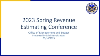 2023 Spring Revenue Estimating Conference
